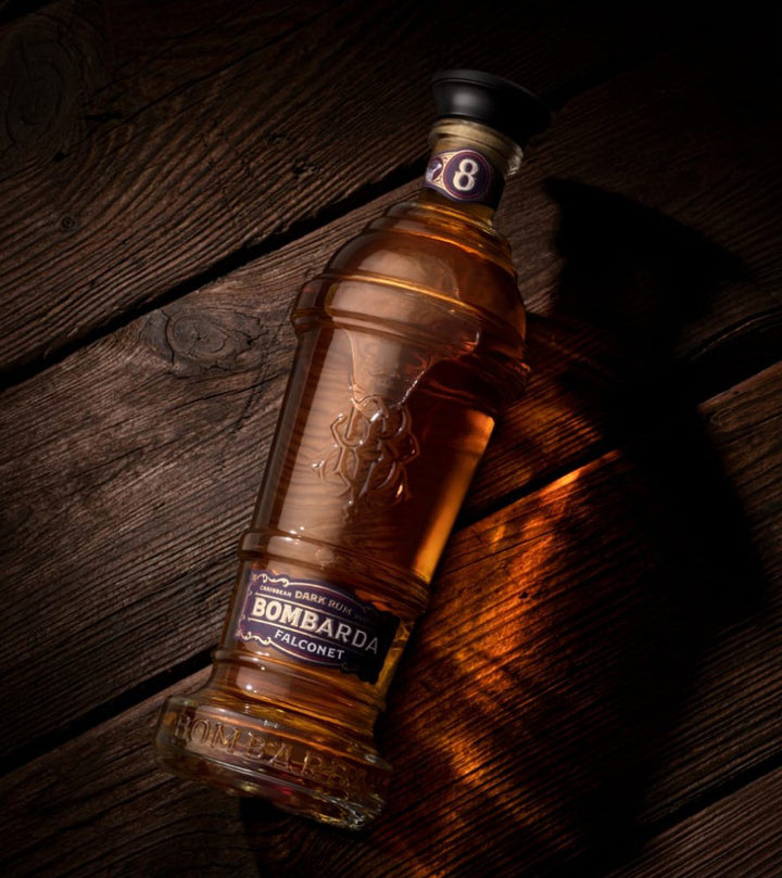 Dark Caribbean Rum Bombarda Rum Zero Additives